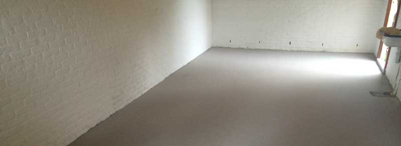 Lees meer over het artikel Garagevloer (gietvloer garage) bij particuliere woning Groningen
