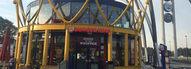 Horecavloer Burger King Amsterdam Foodstrip