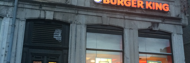 Horecavloer Maastricht – kunststof gietvloer horeca keuken Burger King
