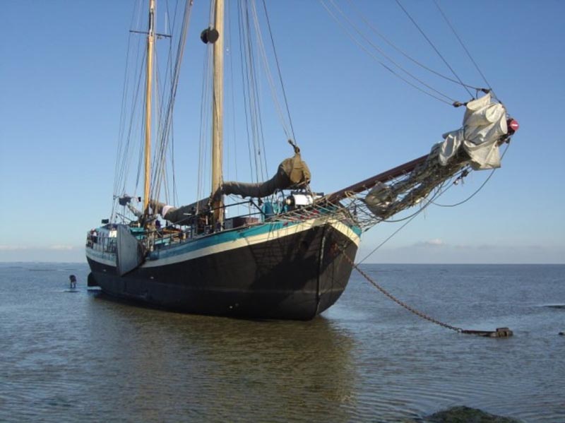 Kombuis vloer – kunststof gietvloer (horecavloer) keuken schip Enkhuizen