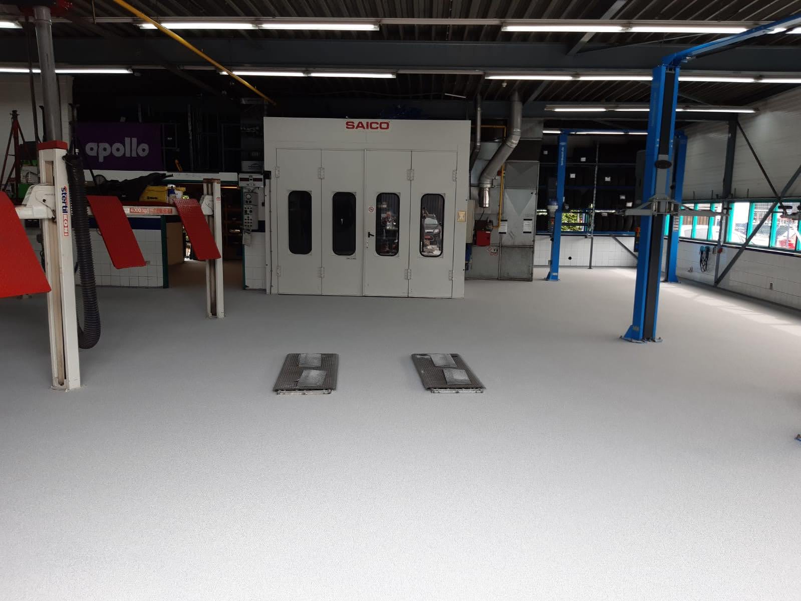 Lees meer over het artikel Sterke garagevloer autobedrijf Utrecht