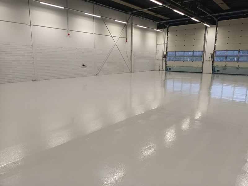 Antislip epoxy vloer van ruim 700 m2 Roermond